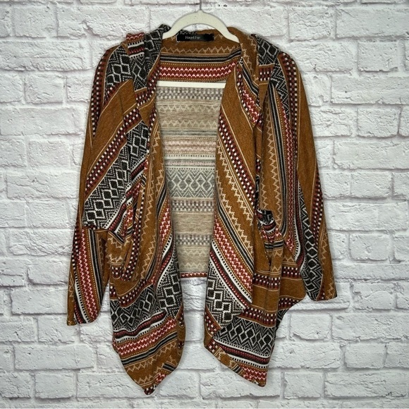 Mags & Pye Southwestern Draped Cardigan - Picture 5 of 11
